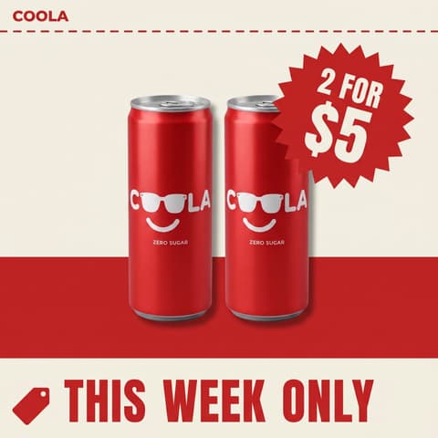 2 for $5 — Retail Promotion