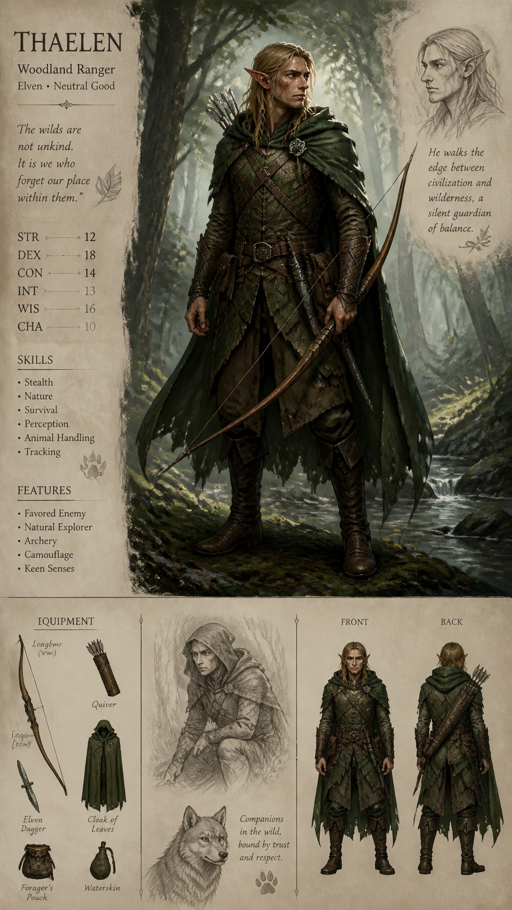 RPG hero character